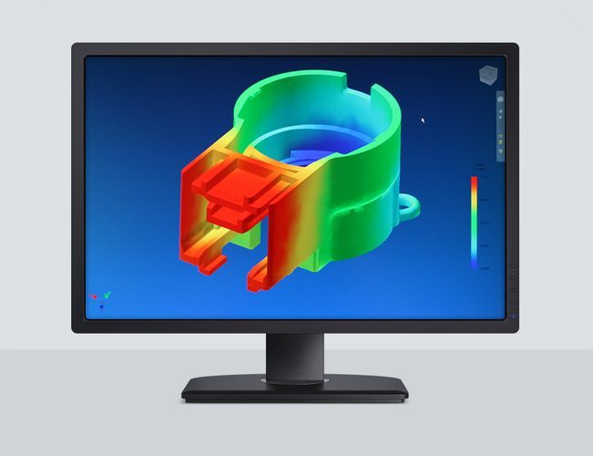 Einsatz von 3D CAD und Simulationen mit Moldflow